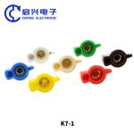 BONENS K7-1 Chicken Head Guitar Knobs Screw With 18 Teeth / 6.35MM Shaft Hole
