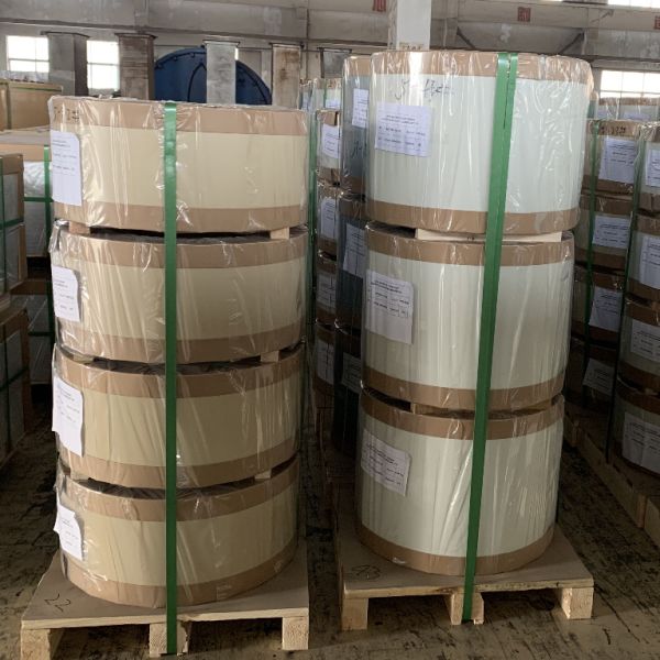 PE PVDF Painted Aluminum Coil For Gutter System RAL 9016 White 9005 Black Color Coated