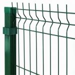 Powder Painting Garden 3D Wire Mesh Fence weather Resistance