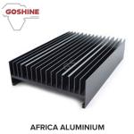 Silver Professional Sand Blasted Anodized LED Heat Sink Aluminium Profiles High