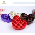Custom Luxury Lid Base CMYK Heart Shaped Paper Box