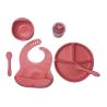 Buy cheap Modern Silicone Baby Feeding Set Bib And Plate Customized CPSIA CSPA Standard from wholesalers