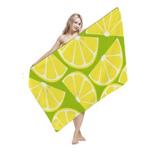 Wholesale Knitted Sublimated Beach Towels Dense Terrt Strong Water Absorbability from china suppliers