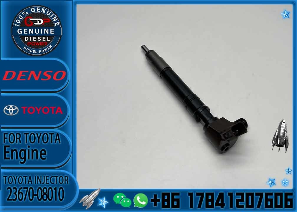 New Common Rail Injector 23670-08010 Diesel Fuel Injection 23670-08010