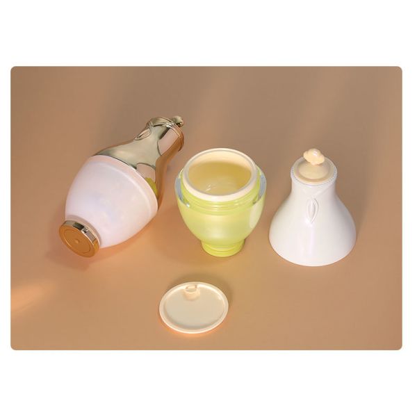 50g Custom Acrylic Plastic Jar Face Cream Skin Care Container Packaging Jars With Lids