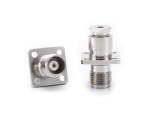 TNC female 4 Holes Flange for RG316 Cable