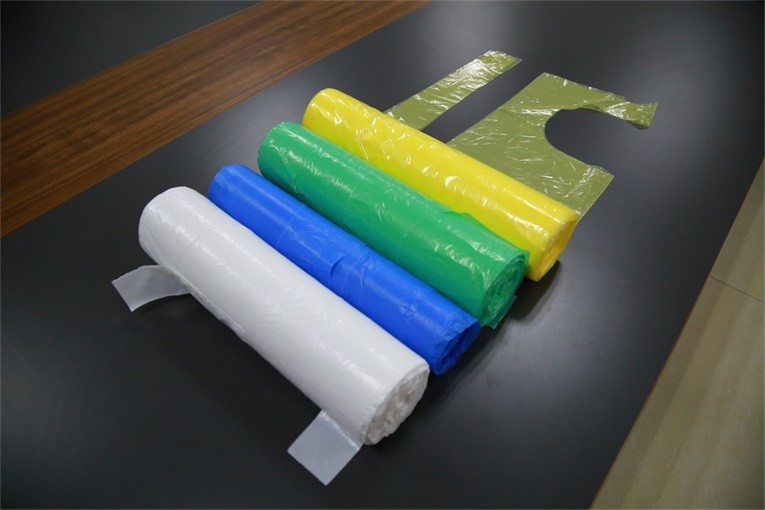 Hospital Nursing Disposable Medical Aprons , Plastic Disposable Aprons Free Sample