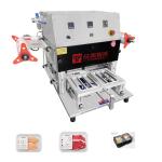 SUS304 Semi Automatic Food Container Heat Sealer Gas Flush Tray Sealer