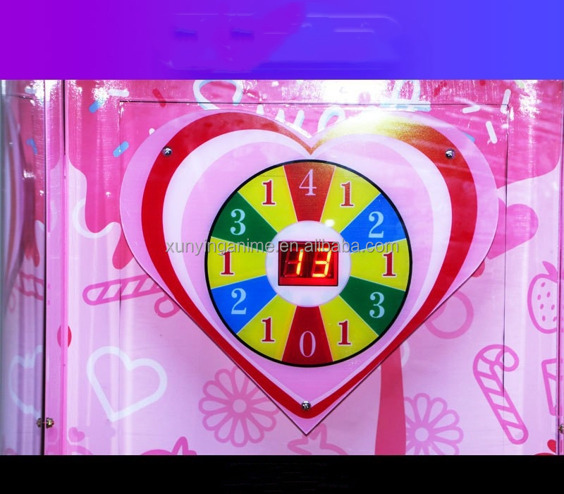 Amusement Game Center Cashless Candy Vending Machine Suitable for Metal Acrylic Plastic