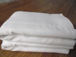 100% cotton white Muslin Weave Birdeye doule layer baby diper cloth