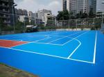 Multifunction Shock Absorption Silicon PU Sports Flooring Harmless