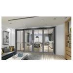 Commercial Project Sliding Door Exterior Aluminum Alloy with Triplex Glass