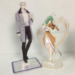 China Clear Transparent Anime Cartoon Cut Out Standee Heat Transfer Printing on sale