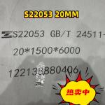 2205 Duplex ss Plate Stainless Steel 6*1500*6000MM DIN1.4462 Duplex 2205 S31803