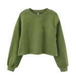 Unlined Personalised Embroidered Sweatshirts 2XL Custom Logo Printing Knitted