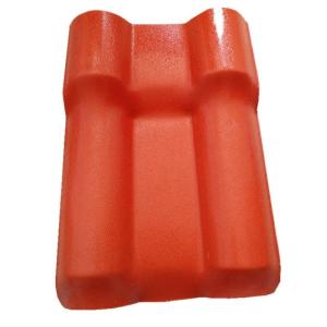 Wholesale Waterproof Industrial ASA PVC Synthetic Resin Corrugated Roof Tiles for Outdoor House Building Hotel 15 Years Color Lasting from china suppliers