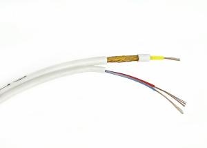 Wholesale RF4+2C Mini CCTV Camera Cable , Siamese Coaxial Cable Yellow SOLID PE to Brazil from china suppliers