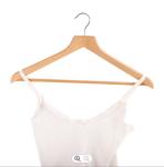 Non Slip Wooden Clothes Hangers 1.2cm Broad Shoulder Coat Hangers