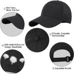 Custom Sports Golf Hat Fitted Solid Caps Performance Cap, Performance Running