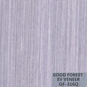 Wholesale Engineered Wood Veneer Silver Pear Blue Color Quarter Cut For Fancy Plywood from china suppliers
