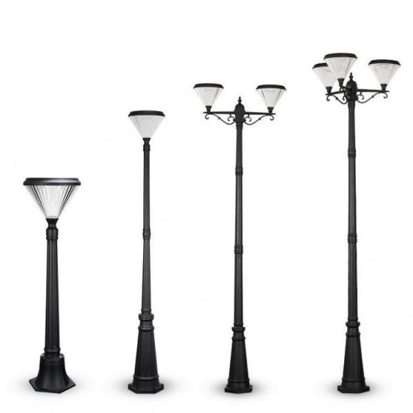 Waterproof Free Wiring Outdoor Walkway Solar Light , Integrated Led Solar Lamp