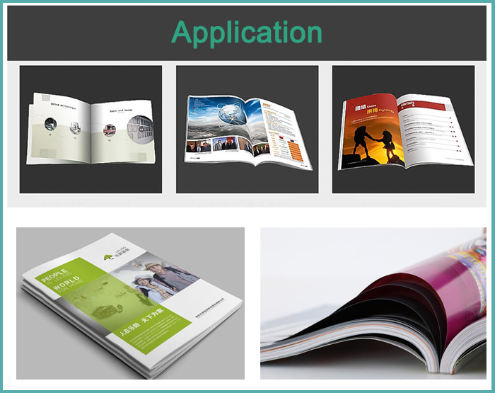 128gsm 130gsm Glossy Couche Paper For Book Cover 72 x 102cm 100% Virgin Pulp