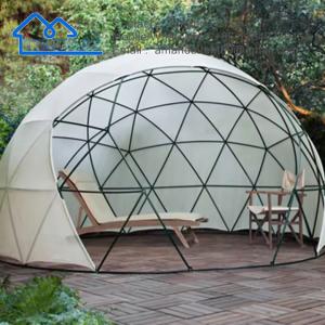 Wholesale Star Gazing Small Pvc Geodesic Dome Tent Luxury Glamping Hotel Dome Tent For Camping from china suppliers