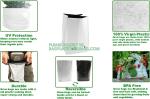 Nursery Growing Bags Large, 7.8x8.6 inches Biodegradable Fabric Seedling Grow