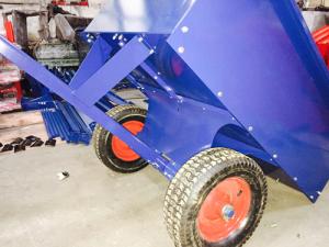 Wholesale 2WCART-9.9 2Wheel 9.9cubic. Utility Cart Trailers -Folding Garden Trailer with Bolted from china suppliers