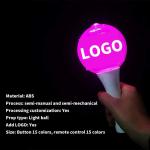 Festival LED Ball Sticks Light Up Ball Wand For Concert Supply , LED Glow