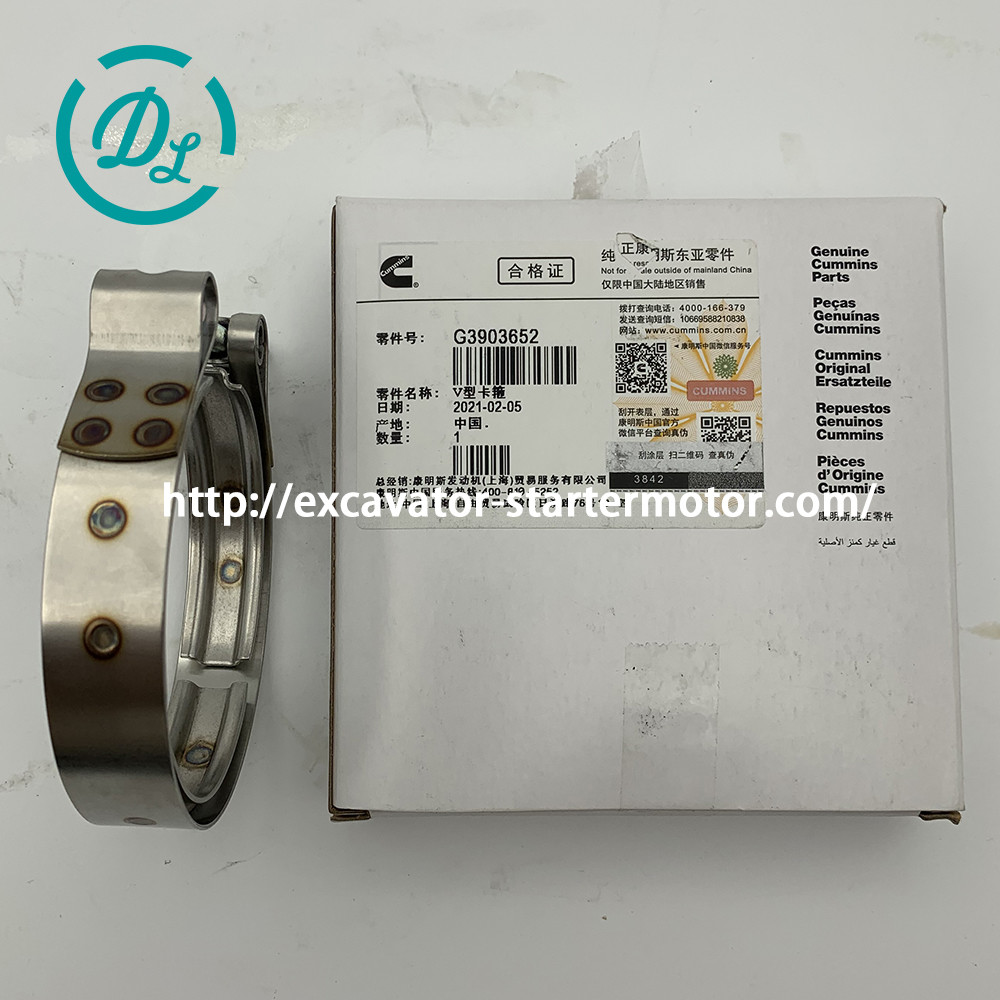 Engine Parts V-Band Clamp 3903652 5331783 81.5mm 6BT 5.9L Engine