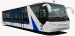 4 Stroke Diesel Engine Ramp Bus , 110 Passenger Luxury Airport Shuttles