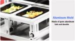Food Preservation Master Hot Meal Tray Sealing Machine Fast Food Tray Lunch Box