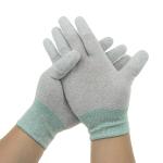 Lowest price nylon antistatic industrial working factory nylon esd glove