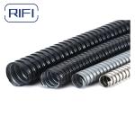 Black Orange Grey PVC Flexible Conduit Electrical Galvanized Steel Flexible Pipe