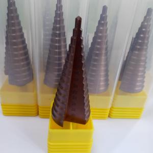 Wholesale 32mm M35 Hss Straight Spiral Flute Step Drill Bit For Stainless Steel Metal from china suppliers
