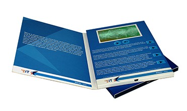 A45 Matt Cover LCD Video Card 4.3 Inch For Greeting Cards Advertising
