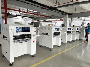 Wholesale High Accuracy Industrial 4 heads Pick Place Machine with Auto Changer, Support 0201 BGA from china suppliers