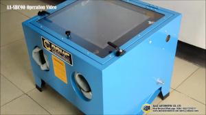 Wholesale AA4C  90L sandblast cabinet  sand blasting cabinet  sand blasting machine  AA-SBC90 from china suppliers