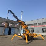 Telescopic Boom 3 Ton Spider Crane Durable Versatile Lifting