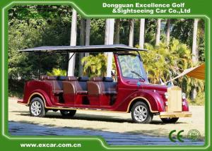 Wholesale Luxurious Red G1S8 Electric Classic Cars 4 Row For 8 Passenger from china suppliers
