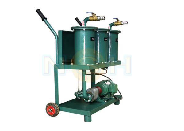 Small Portable Oil Purifier / Oil Purification Machine 6000 Liters / Hour