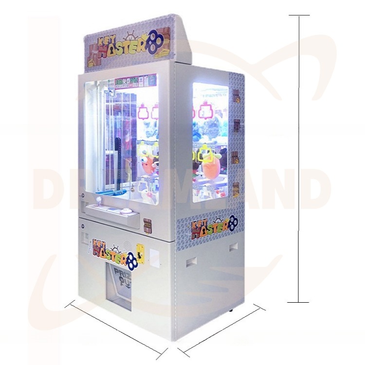 Dreamland Coins Operated Prize Push Keyhole Vending Machine ICT Bill Acceptor Arcade Key Master Game Machine