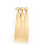 Straight 7a Grade Hair Extensions , 613 Blonde Brazilian 7a Virgin Hair