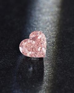 Wholesale Fancy Light Pink CVD Lab Grown Synthetic Pink Diamond Heart Shape 2.69ct from china suppliers