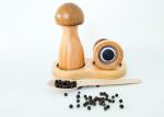 Refillable Wooden Salt And Pepper Grinders Sustainable Wood Durable
