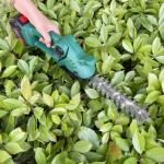 Li-Ion Cordless Electric 21v Handheld Hedge Shrub Trimmer Electric Pruning