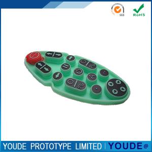 Wholesale Small Order Rubber Prototyping Services Vacuum Casting Silicone Rubber Press Key from china suppliers
