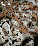 Hammered Copper Finish Stainless Steel Sheets For Wall Decoration Panel