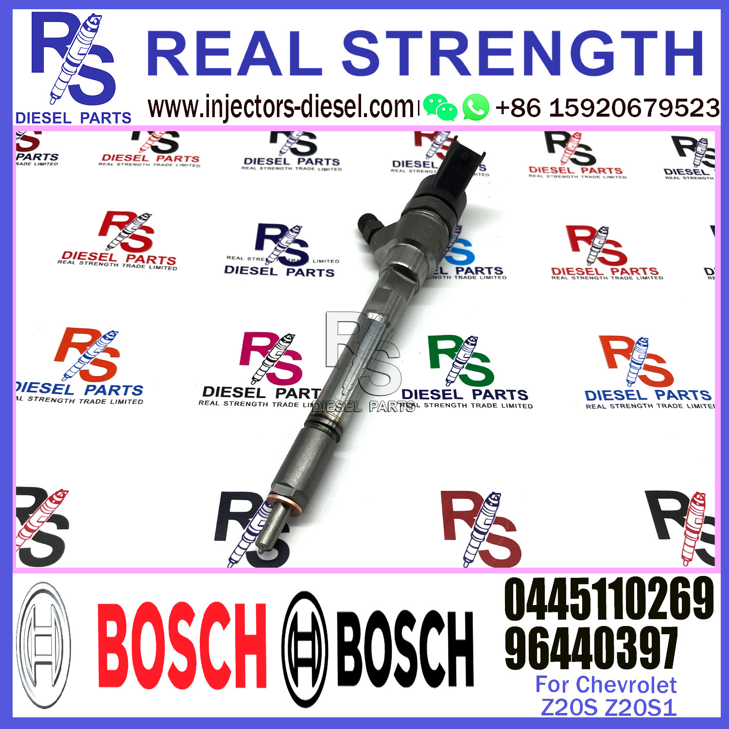 Common Rail Injector Assembly 0445110269 0445110270 for Chevrolet DAEWOO 96440397